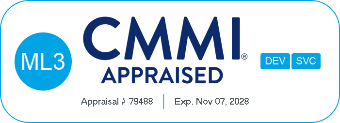 CMMI Level 3 Appraised