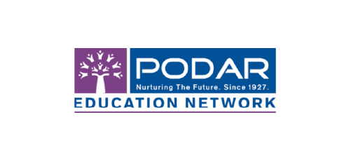 Podar school logo