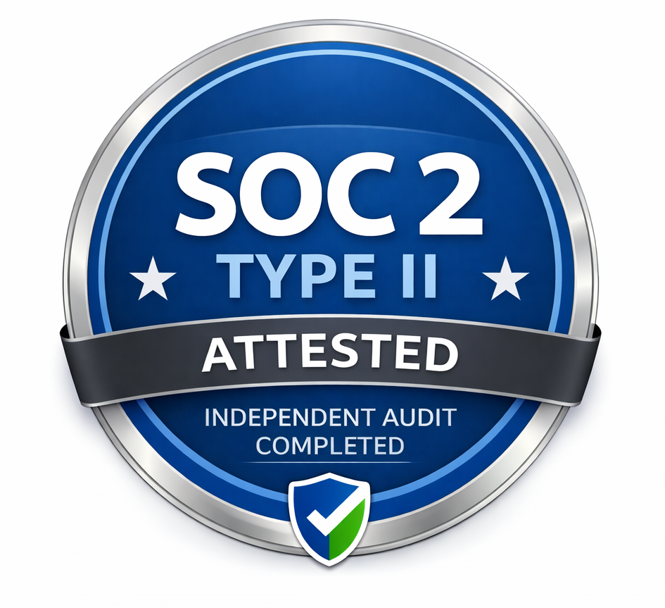 SOC 2 Type II certified